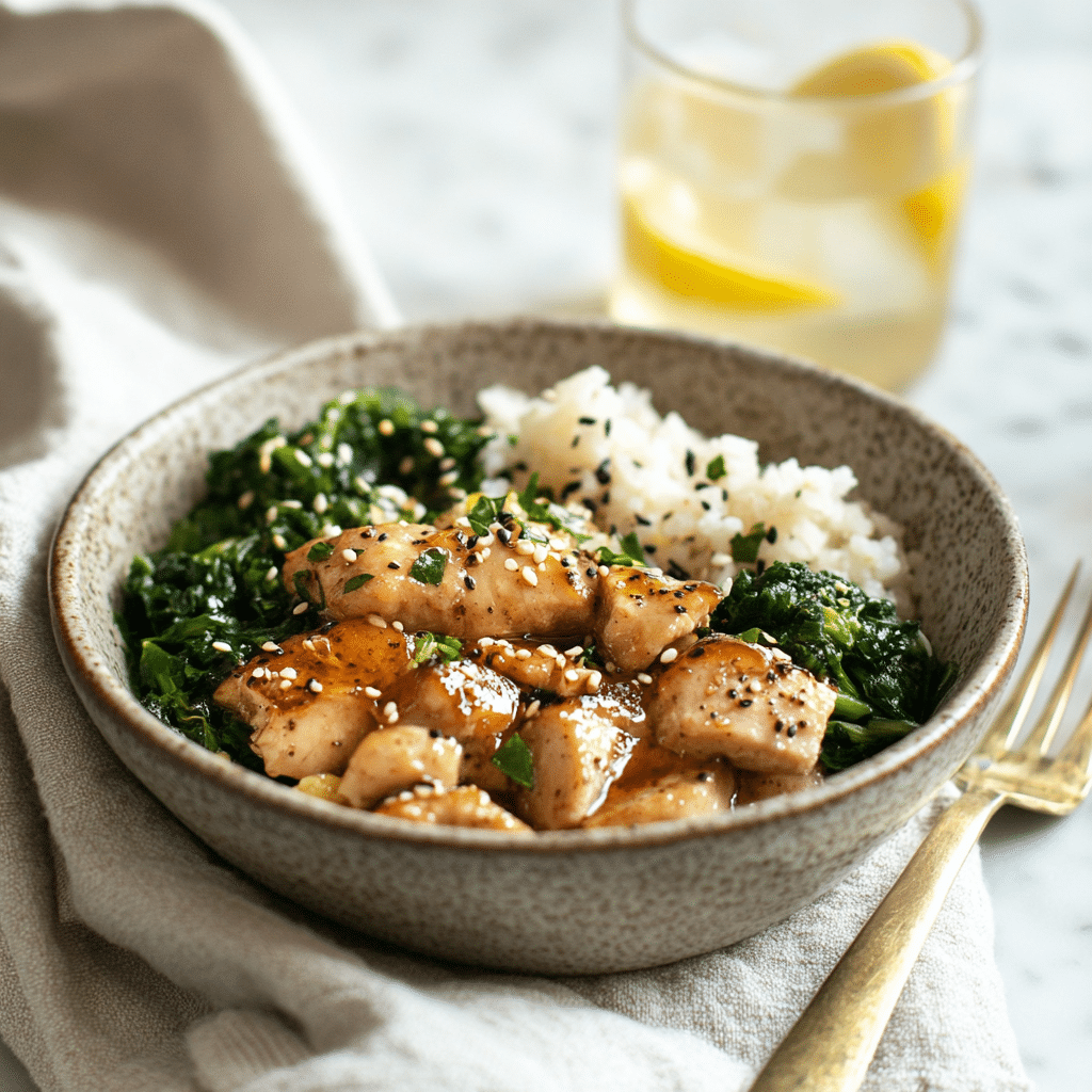 hot-honey-protein-bowl-serving hot honey protein bowl served for lunch