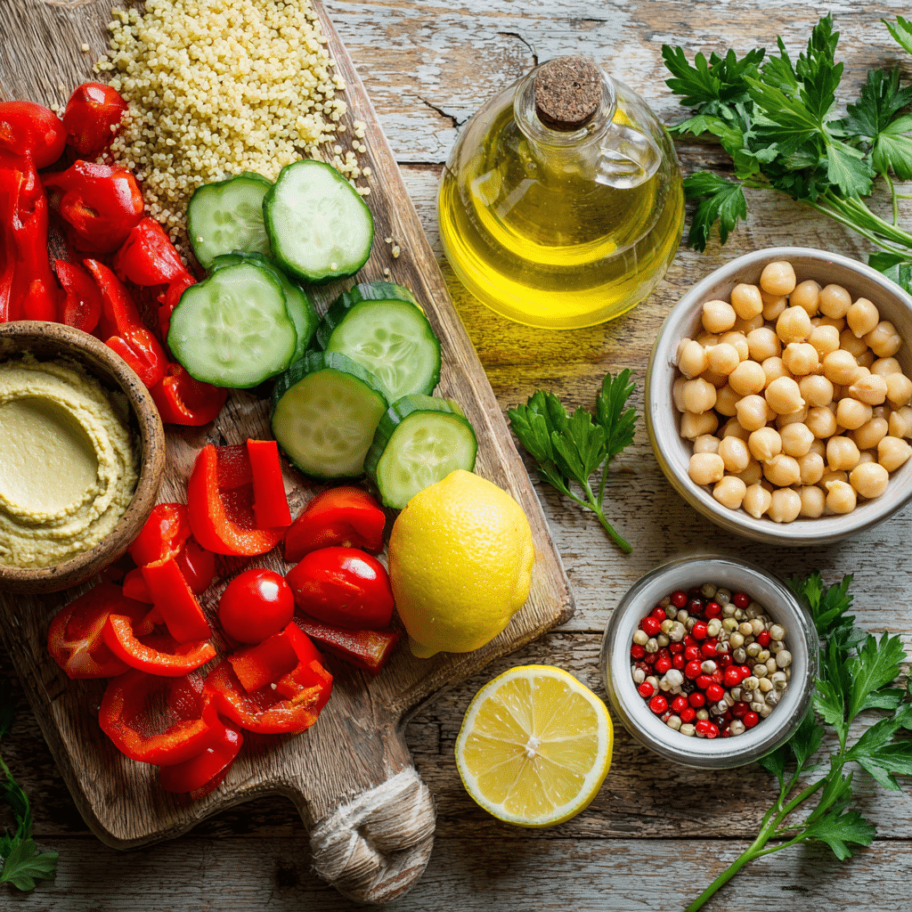 8-chickpea-quinoa-bowl-ingredients 8 chickpea quinoa bowl ingredients