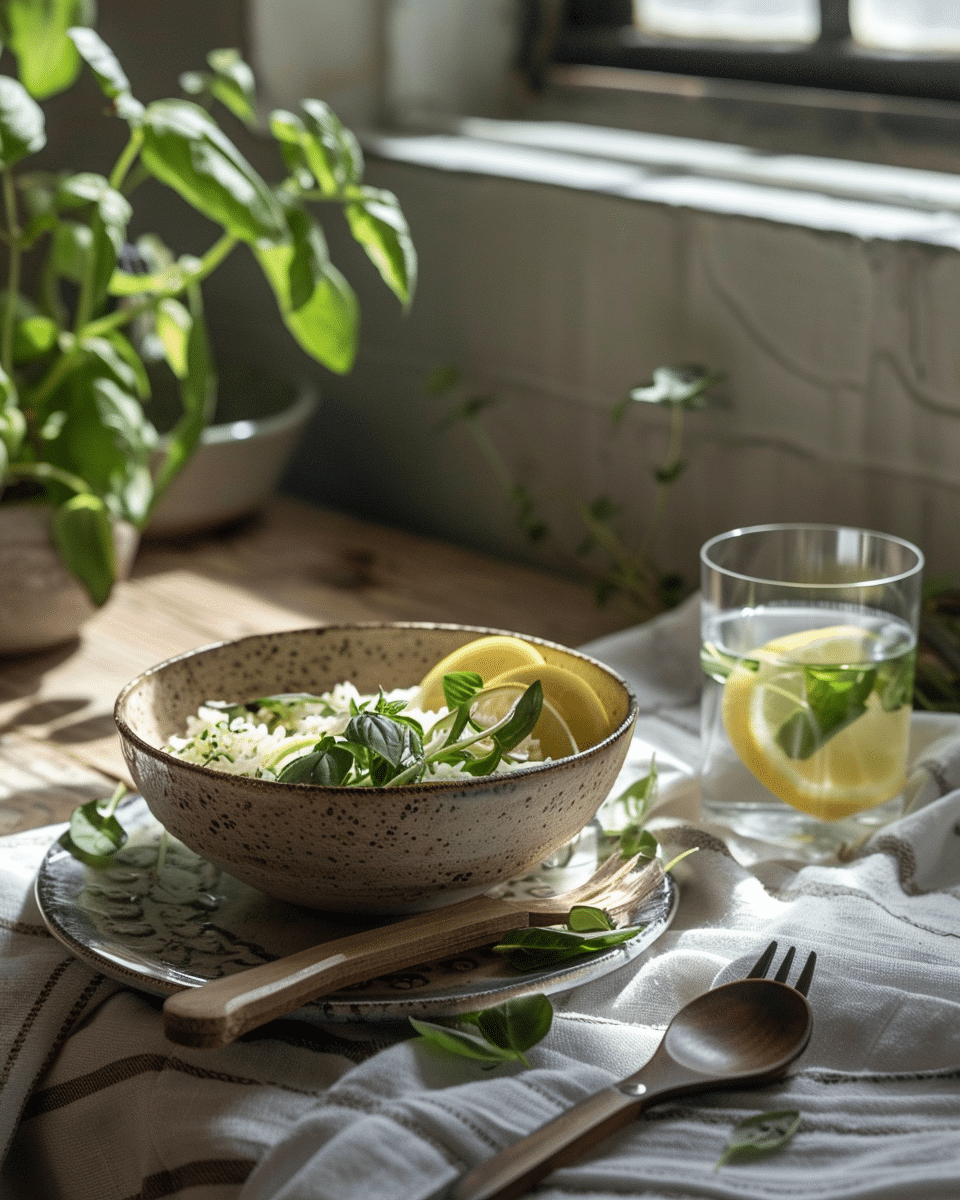 balanced-meals-serving Served Balanced Meals bowl with vegetables and grains