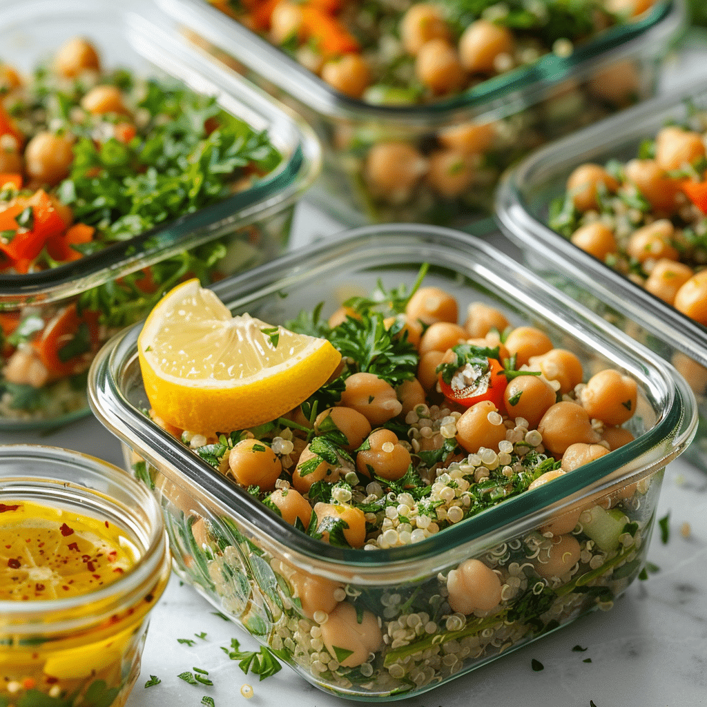 chickpea-quinoa-mealprep chickpea quinoa mealprep
