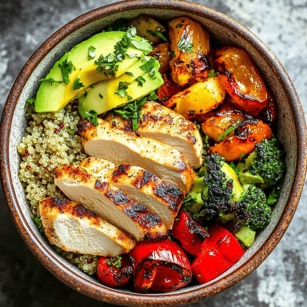 healthy-protein-bowl-feature Healthy & hearty protein lunch bowl