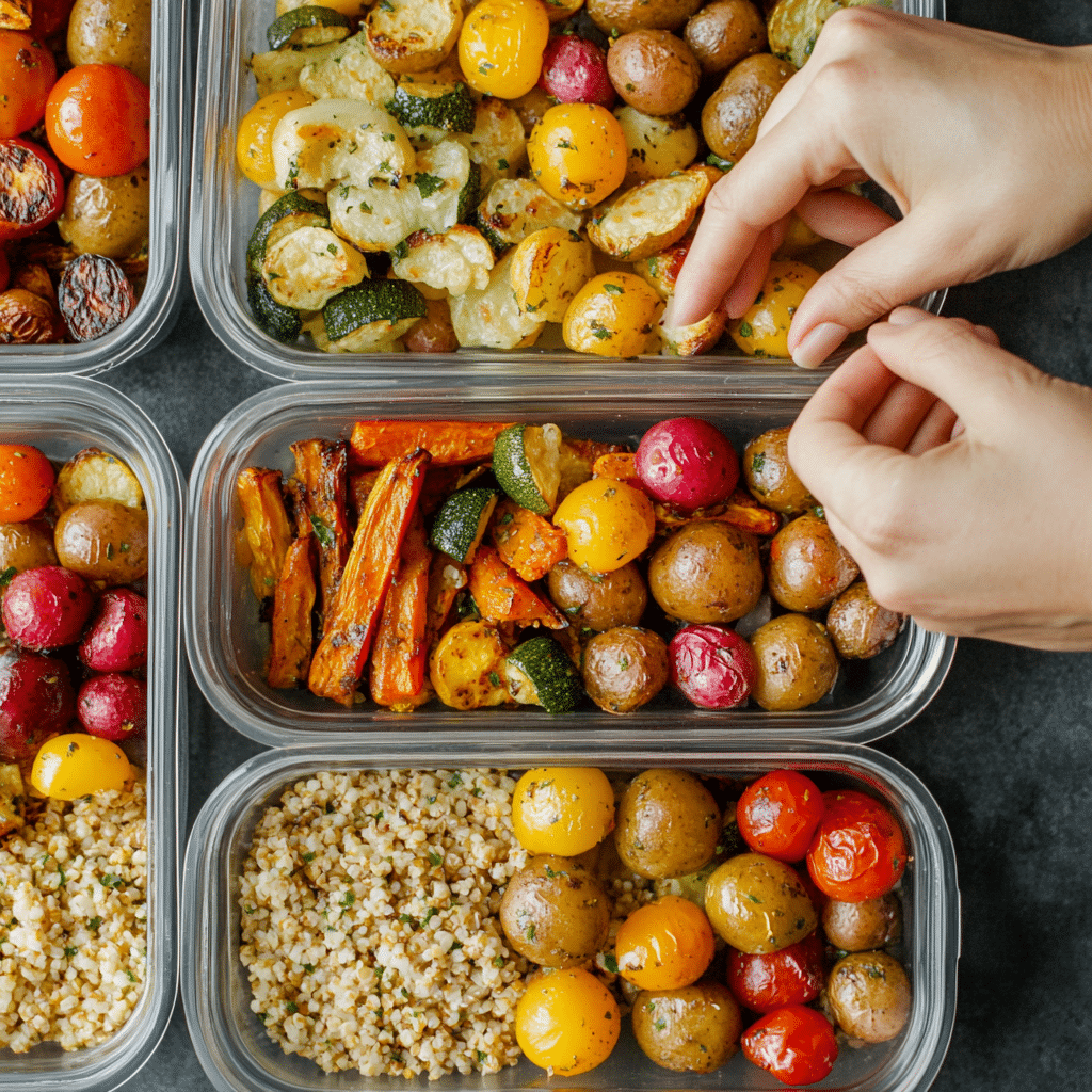 protein-bowl-meal-prep Meal prepping protein lunch bowls