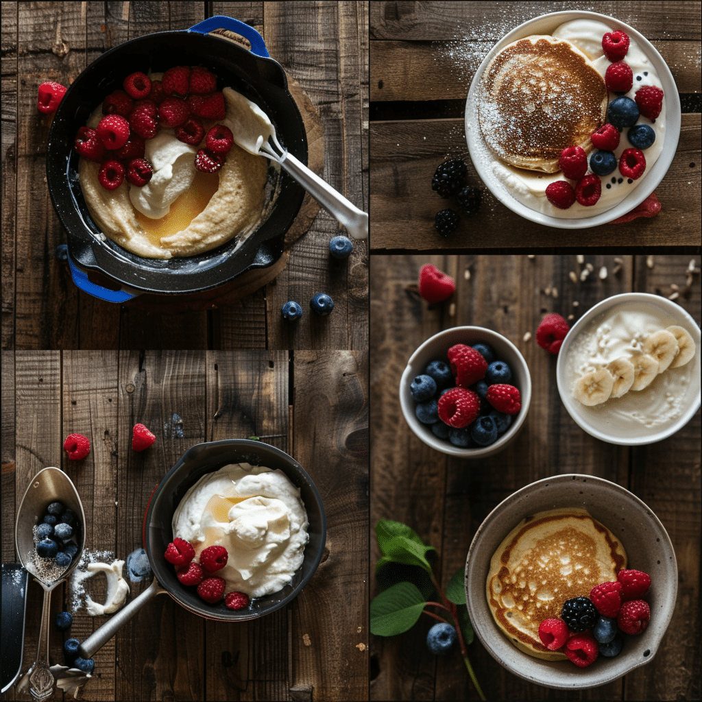 protein-pancake-bowl-steps protein pancake bowl steps