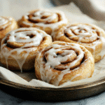 Tortilla Cinnamon Rolls: Quick, Sweet, and Irresistibly Flaky 2 Cinnamon tortilla rolls close-up