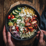 Cottage Cheese Protein Power Bowl: Creamy, Protein‑Packed Comfort 2 Step-by-step view assembling cottage cheese protein power bowl
