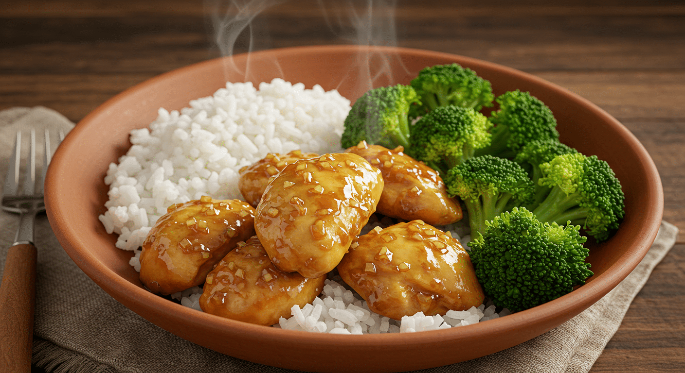 Honey Garlic Chicken and Broccoli Honey Garlic Chicken and Broccoli
