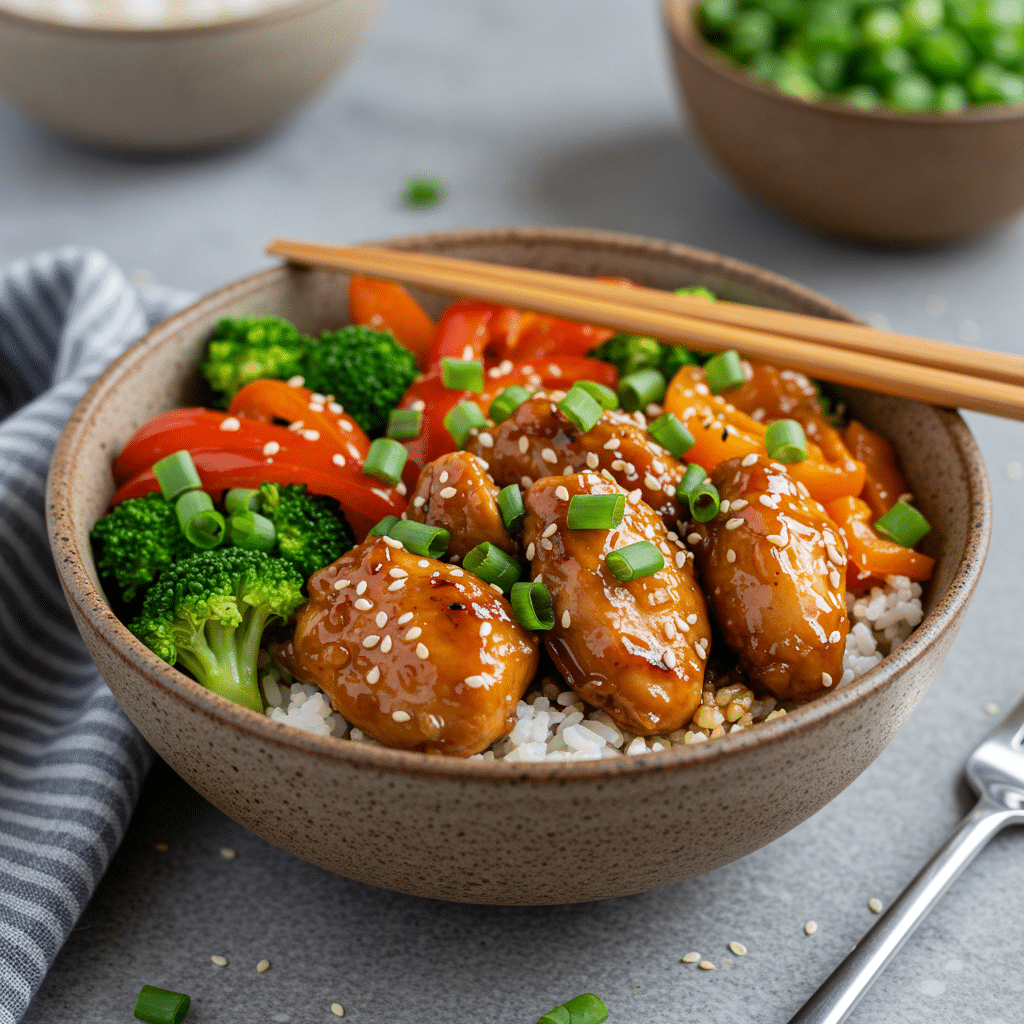 Image_fx - 2025-08-25T051714.659 SERV Sticky Chicken Rice Bowls Recipe