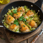 🥗 Simple Healthy Recipes for Everyday Cooking 5 Healthy cabbage and chicken skillet recipe