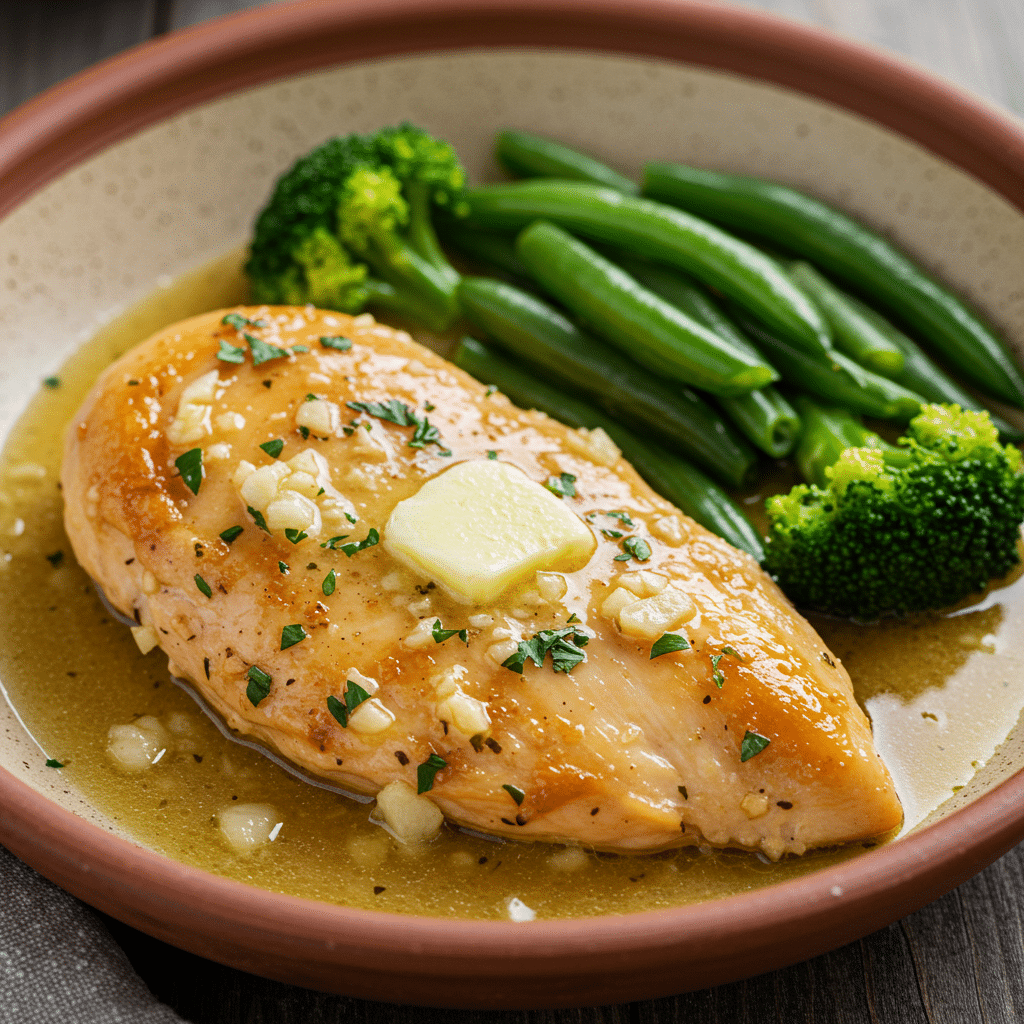 Easy Garlic Butter Chicken 1 Love buttery, tender chicken recipes? Follow me on Pinterest for more cozy dinners that cook fast and taste amazing!