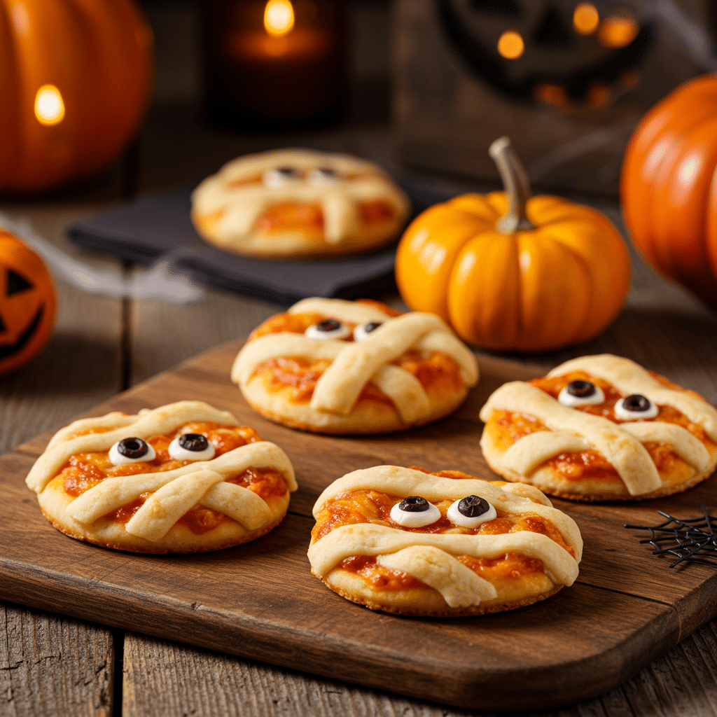 halloween-mummy-hotdogs-featured Mummy hot dog appetizers for Halloween party