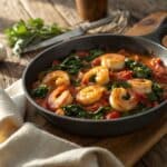 Easy One Pan Mediterranean Shrimp Recipe | A Perfect 40 Minute Weeknight Dinner 5 AAAA3E4R4E