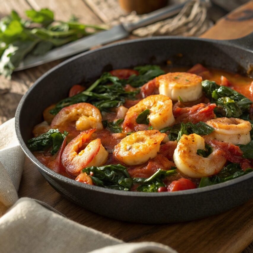 Easy One Pan Mediterranean Shrimp Recipe | A Perfect 40 Minute Weeknight Dinner 4 AAAA3E4R4E edited