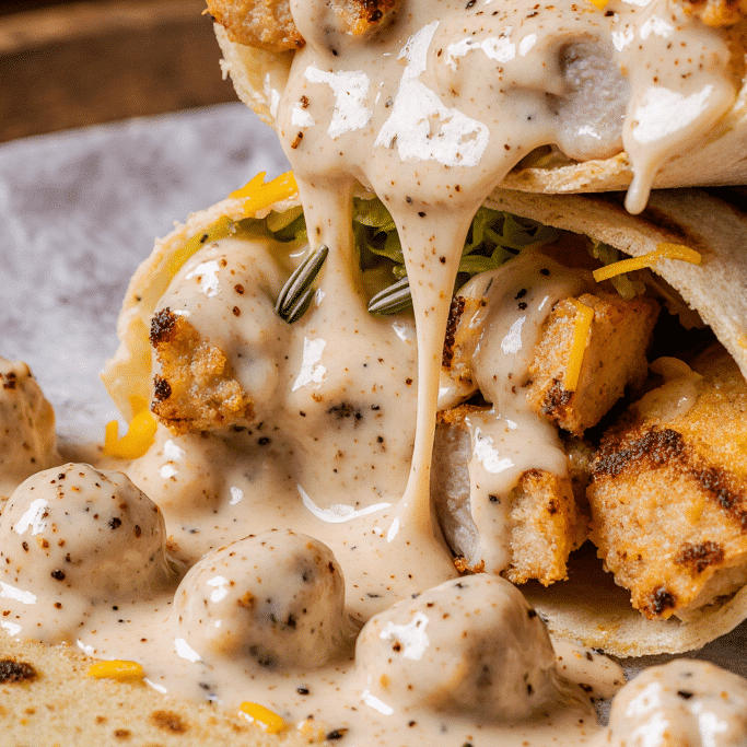 Cheesy Garlic Chicken Wraps – Quick & Flavorful Dinner 4 Cheesy Garlic Chicken Wraps