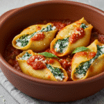 Spinach and Ricotta Stuffed Shells 5 Healthy Stuffed Shells with Ricotta & Spinach