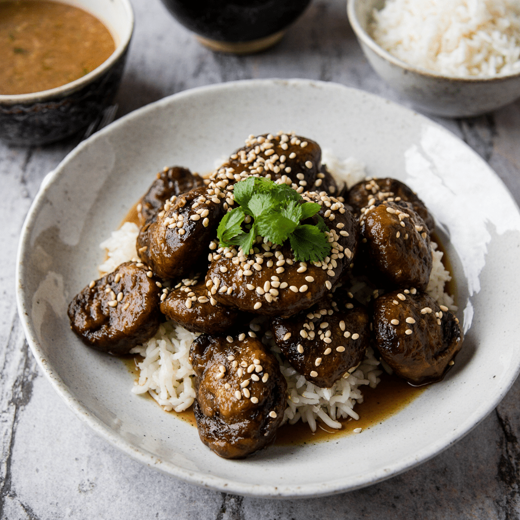 Japanese Miso Mushrooms: Earthy, Savory, and Ready in Minutes 10 Japanese miso mushrooms in bowl