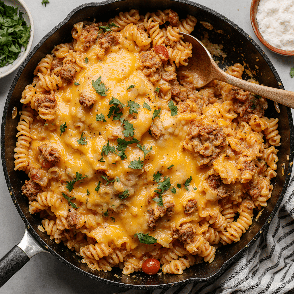 cheesy taco pasta is a quick and family friendly dinner with taco meat pasta and melted cheese easy eojo9mcdrd6blg6fsj3s 2