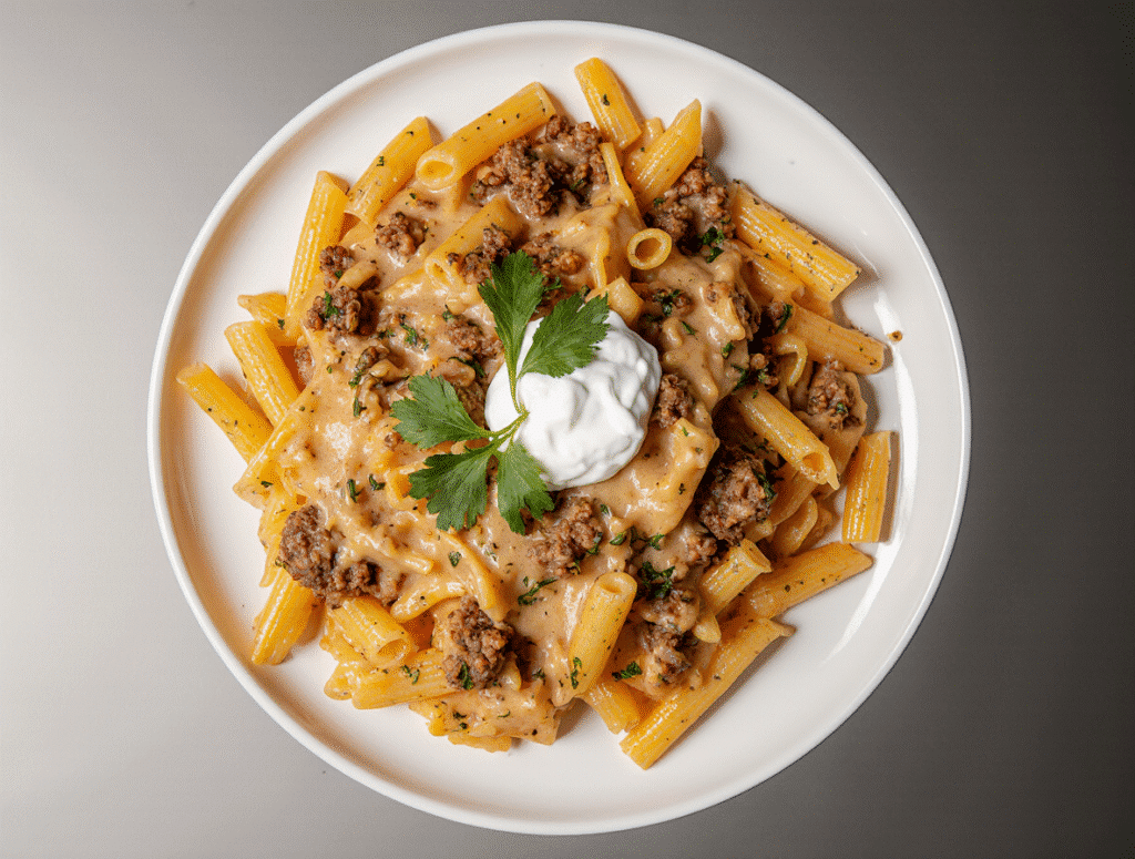 cheesy taco pasta recipe delivers creamy taco inspired comfort in one pot easy cheesy and perfect f ah20kzydk633alby8o1c 0