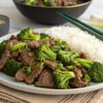 chinese beef and broccoli one pan take out is fa
