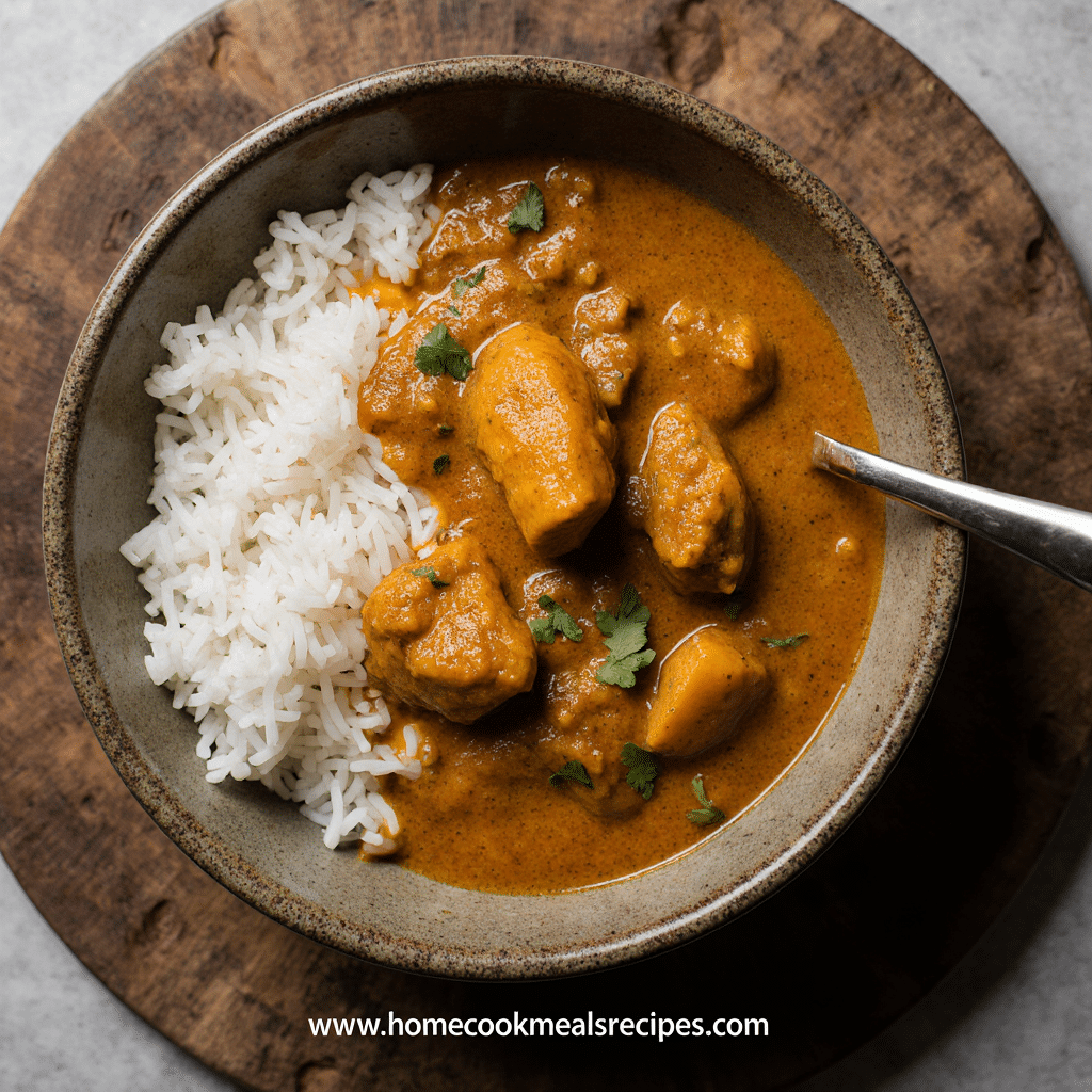 Japanese Curry on Rice – Toasty Apron 4 close
