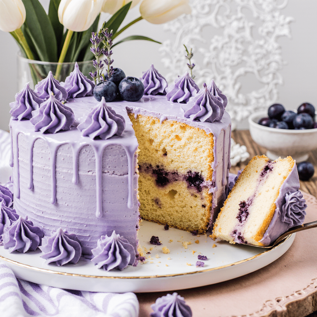_close-up_of_lavender_cake_on_a_rustic_wooden_table_delicate_purple_hue_topped_with_icing_drizzle_a_704i1ydw7fe2ou1vjwzk_1 close up of lavender cake on a rustic wooden table delicate purple hue topped with icing drizzle a 704i1ydw7fe2ou1vjwzk 1