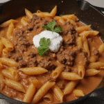 easy cheesy beef taco pasta recipe 7 yummy dinner ideas gkm7iqkzmbxsdqx20ysg 0