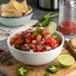 restaurant style sauce made fresh with tomatoes o