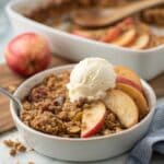 ultra zoom healthy apple crisp guilt free fall d