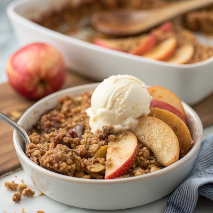 ultra zoom healthy apple crisp guilt free fall d