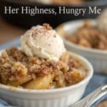 ultra zoom healthy breakfast apple crumble her h