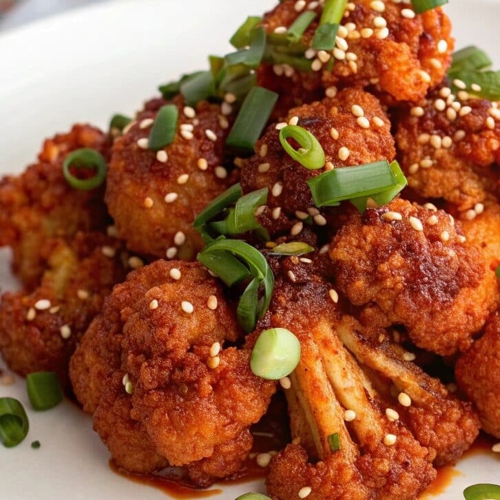 Air-Fried Korean Chili Cauliflower (Gochujang) 6 air fried korean chili cauliflower gochujang 1 edited