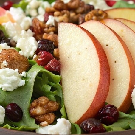 Autumn Harvest Honeycrisp Apple and Feta Salad 6 autumn harvest honeycrisp apple and feta salad eve edited