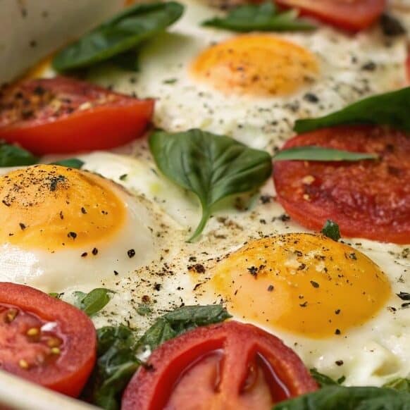 Baked Feta Eggs 4 baked feta eggs are a delightful twist on your mor edited