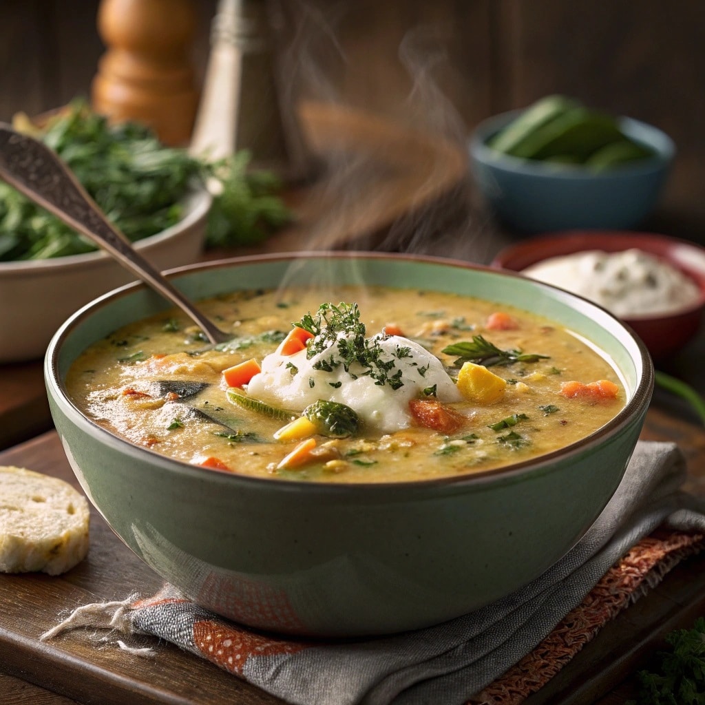 Comforting One-Pot Creamy Vegetable Soup 7 comforting one pot creamy vegetable soup something