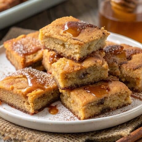 Cozy and Sweet Honey Cinnamon Dessert: Cinnamon Sugar Blondies to Bake Anytime 4 cozy and sweet honey cinnamon dessert cinnamon su edited