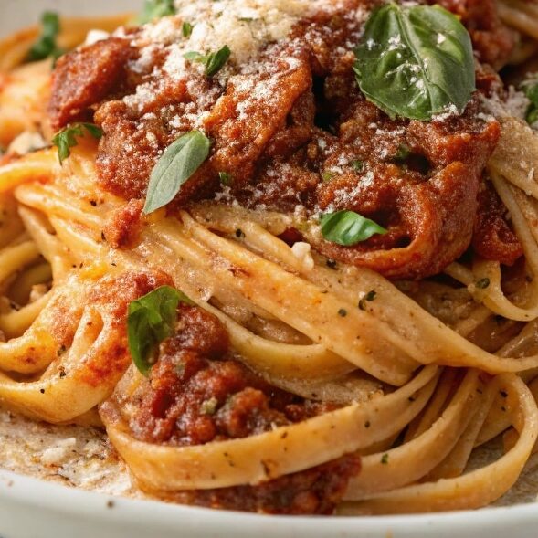 Creamy Vegan Sun-Dried Tomato Pasta 4 creamy vegan sun dried tomato pasta edited