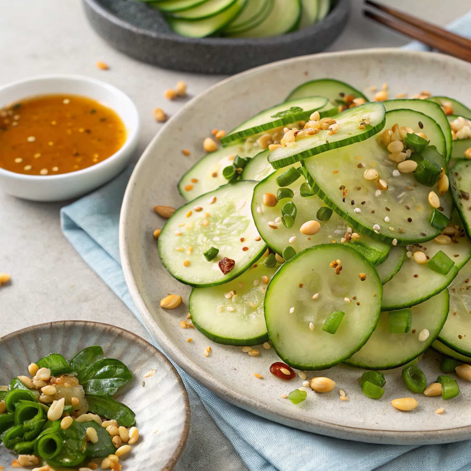 easy asian cucumber salad 1
