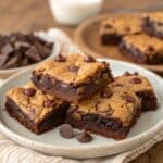 Fudgy Chewy Browkies (Brookies) 5 fudgy chewy browkies brookies there s something