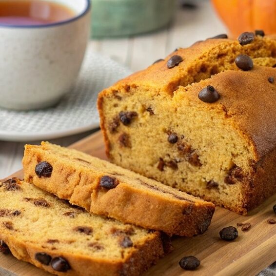 Homemade Pumpkin Chocolate Chip Bread 4 homemade pumpkin chocolate chip bread is more than edited