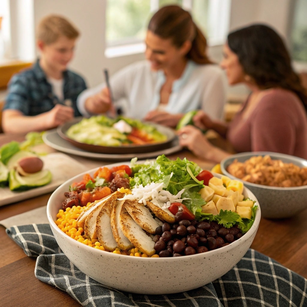 Chicken Burrito Bowl 7 imagine cozy gatherings with the warmth of home co