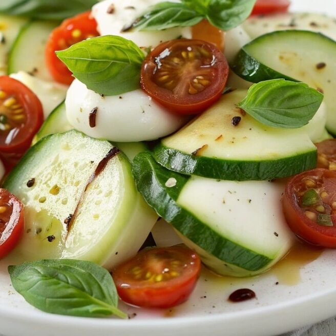 Juicy Cucumber Caprese Salad 4 juicy cucumber caprese salad nothing brings joy qu edited
