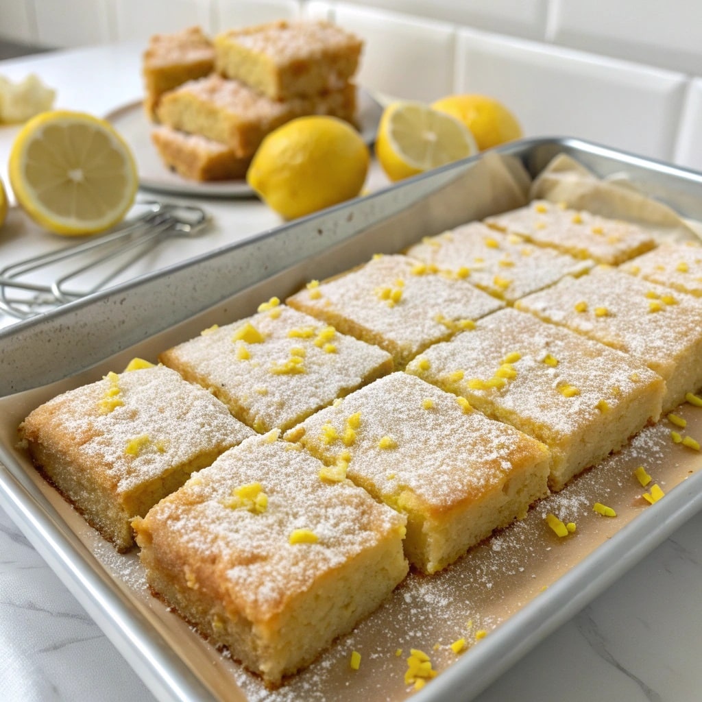 Lemon Brownies 7 lemon brownies are a bright twist on traditional b 1