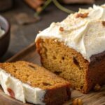 Pumpkin Bread with Cream Cheese Frosting 5 pumpkin bread with cream cheese frosting is perfec edited