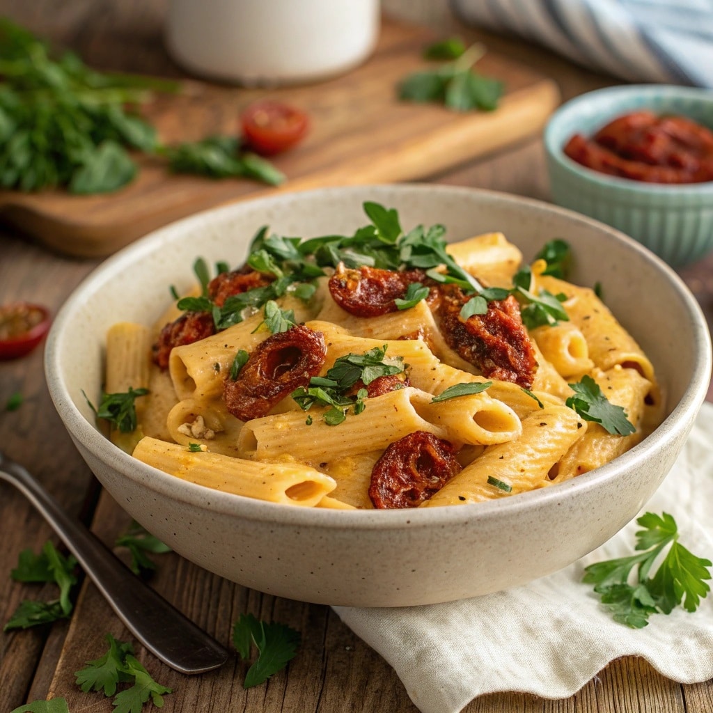Vegan Creamy Sun Dried Tomato Pasta Recipe 7 vegan creamy sun dried tomato pasta recipe if you
