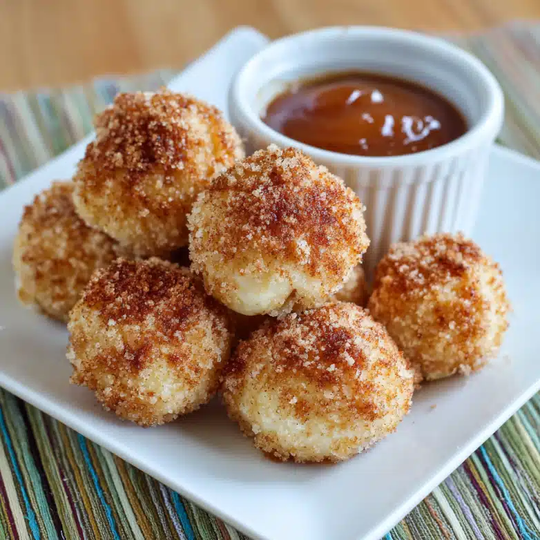 Cinnamon Apple Cottage Cheese Bites