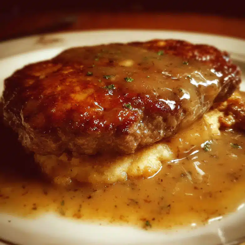 Amish Hamburger Steak Bake 7 Simple photo of Amish Hambu