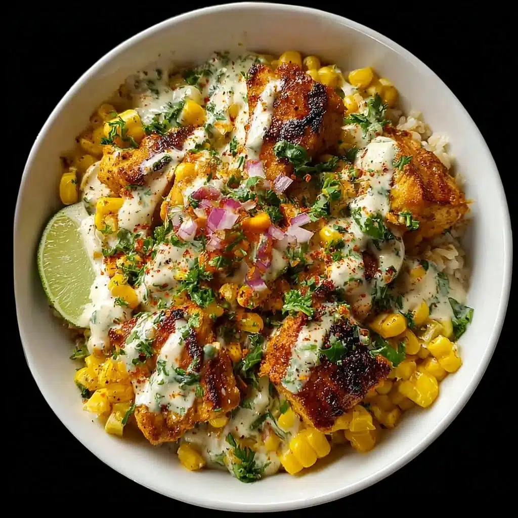 Tasty Street Corn Chicken Bowl - Alright with Me 6 Delicious Tasty Street Corn Chicken Bowl with fresh ingredients