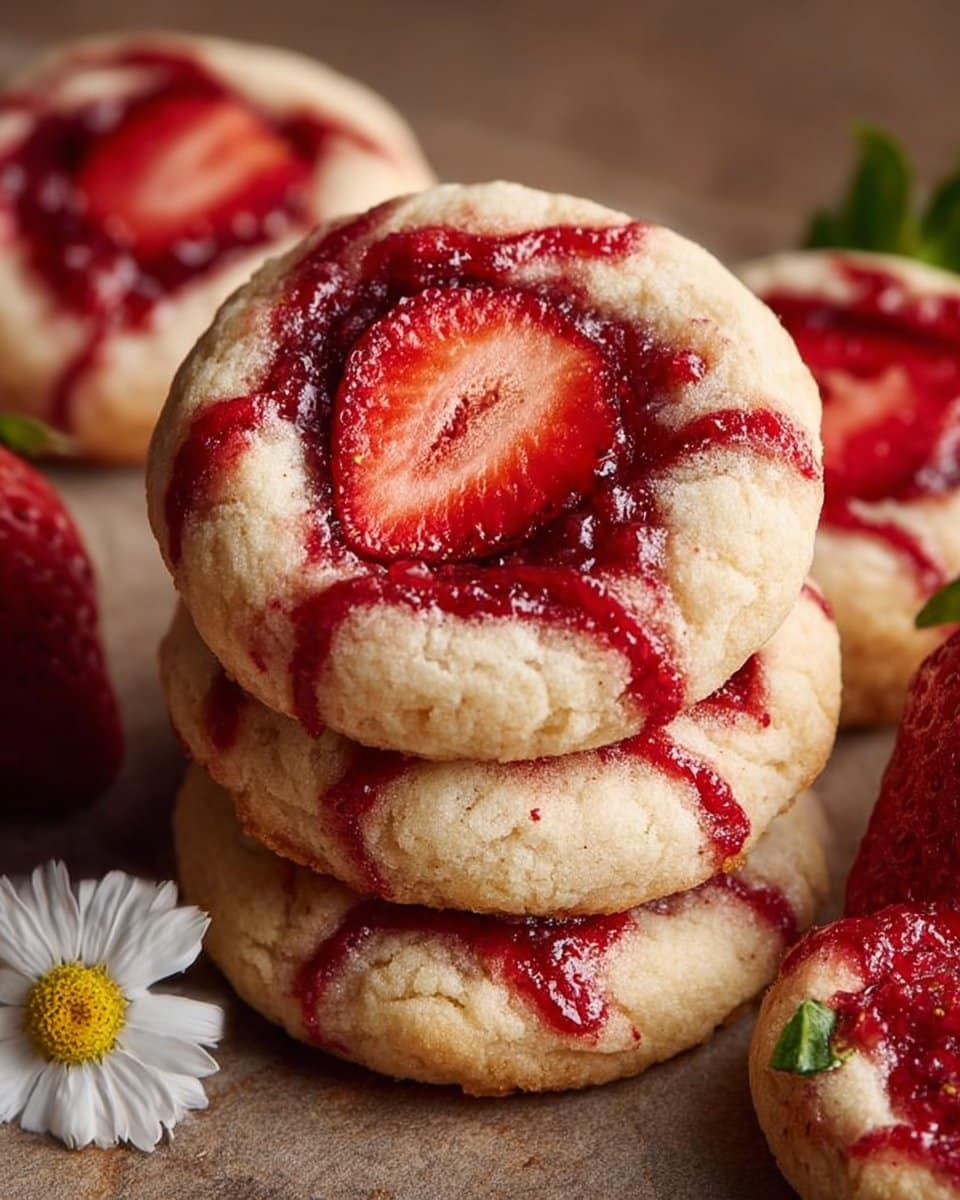Strawberry Cheesecake Cookies