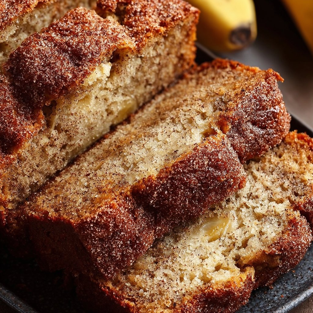 Snickerdoodle Banana Bread Recipe