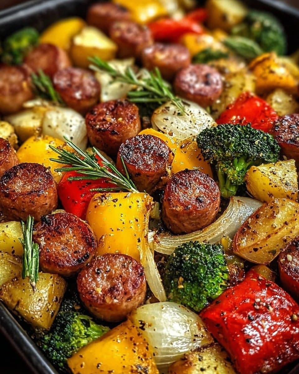 Sheet Pan Sausage and Veggies: A Simple Delight!