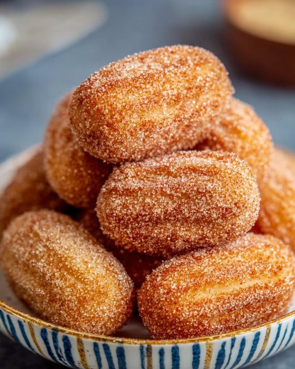 Healthy Baked Churro Bites